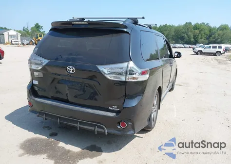 2015 Toyota Sienna Se Premium 8 Passenger из США, поврежденный, VIN 5TDXK3DC5FS527813